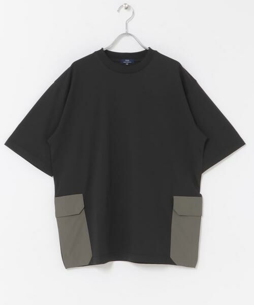 URBAN RESEARCH ITEMS / アーバンリサーチ アイテムズ Tシャツ | サイドポケットキリカエクルーネックTシャツ | 詳細16