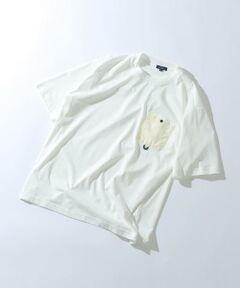 URBAN RESEARCH ITEMS / アーバンリサーチ アイテムズ Tシャツ | チェストポケットキリカエクルーネックTシャツ