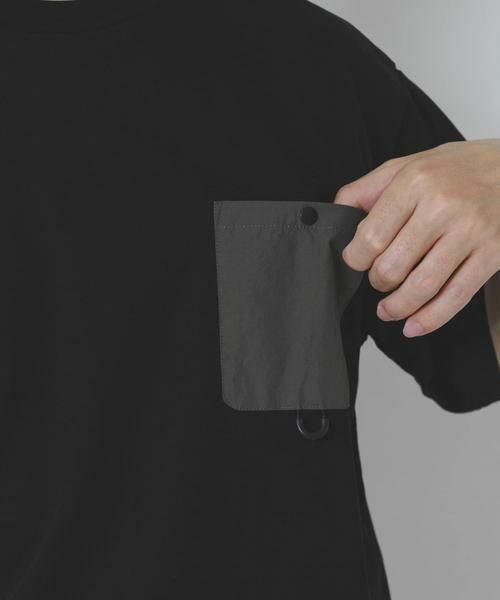 URBAN RESEARCH ITEMS / アーバンリサーチ アイテムズ Tシャツ | チェストポケットキリカエクルーネックTシャツ | 詳細11