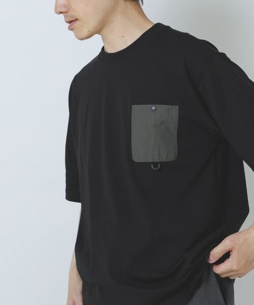 URBAN RESEARCH ITEMS / アーバンリサーチ アイテムズ Tシャツ | チェストポケットキリカエクルーネックTシャツ | 詳細12