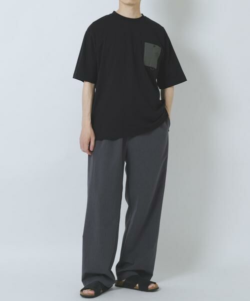 URBAN RESEARCH ITEMS / アーバンリサーチ アイテムズ Tシャツ | チェストポケットキリカエクルーネックTシャツ | 詳細17
