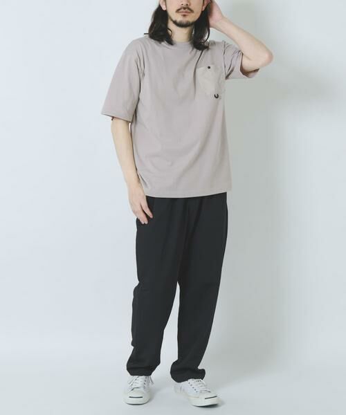 URBAN RESEARCH ITEMS / アーバンリサーチ アイテムズ Tシャツ | チェストポケットキリカエクルーネックTシャツ | 詳細23