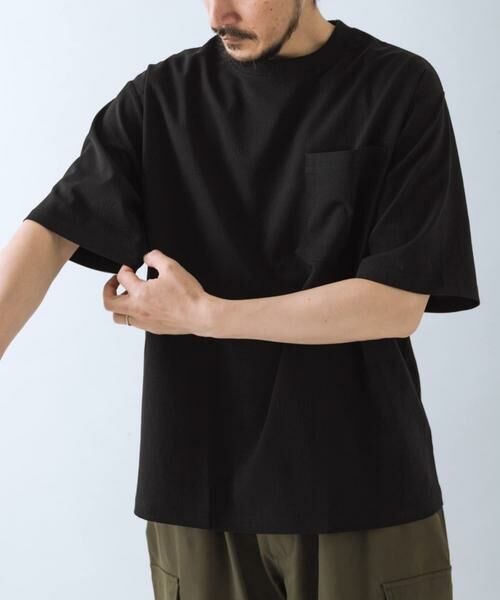URBAN RESEARCH ITEMS / アーバンリサーチ アイテムズ Tシャツ | 『接触冷感/吸水速乾』クールタッチクレープジョーゼットTシャツ | 詳細3