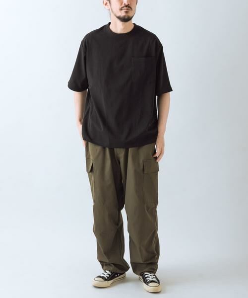 URBAN RESEARCH ITEMS / アーバンリサーチ アイテムズ Tシャツ | 『接触冷感/吸水速乾』クールタッチクレープジョーゼットTシャツ | 詳細4