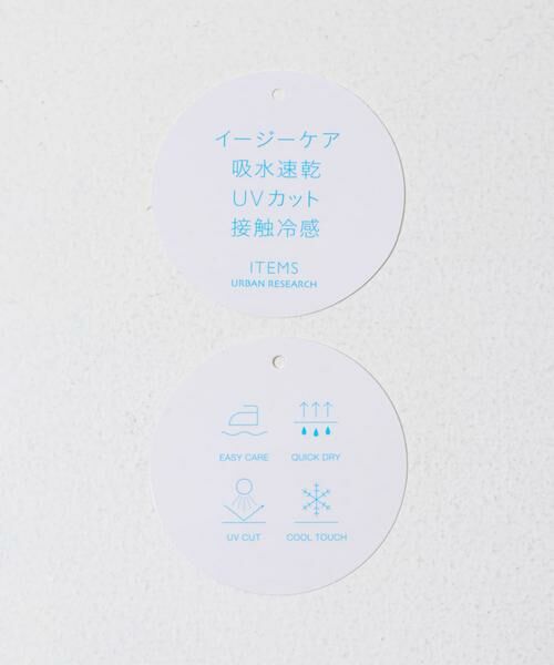 URBAN RESEARCH ITEMS / アーバンリサーチ アイテムズ Tシャツ | 『接触冷感/吸水速乾』クールタッチクレープジョーゼットTシャツ | 詳細17