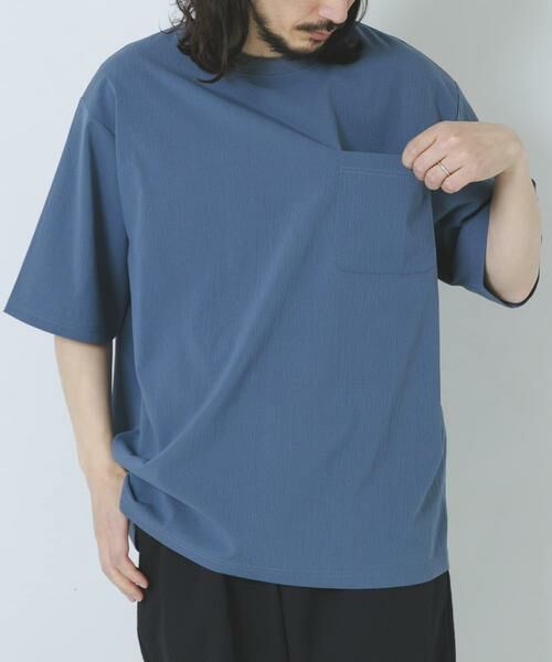 URBAN RESEARCH ITEMS / アーバンリサーチ アイテムズ Tシャツ | 『接触冷感/吸水速乾』クールタッチクレープジョーゼットTシャツ | 詳細8