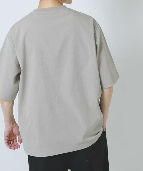URBAN RESEARCH ITEMS / アーバンリサーチ アイテムズ Tシャツ | 『接触冷感/吸水速乾』クールタッチクレープジョーゼットTシャツ | 詳細17