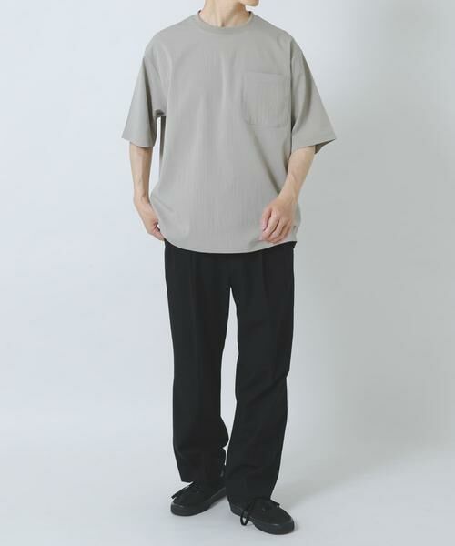 URBAN RESEARCH ITEMS / アーバンリサーチ アイテムズ Tシャツ | 『接触冷感/吸水速乾』クールタッチクレープジョーゼットTシャツ | 詳細18