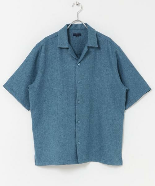 URBAN RESEARCH ITEMS / アーバンリサーチ アイテムズ シャツ・ブラウス | サマーツイード オープンカラー半袖シャツ | 詳細17