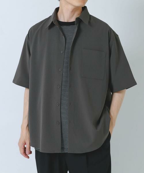 URBAN RESEARCH ITEMS / アーバンリサーチ アイテムズ シャツ・ブラウス | ヨウリュウ レギュラーカラー 半袖シャツ | 詳細25