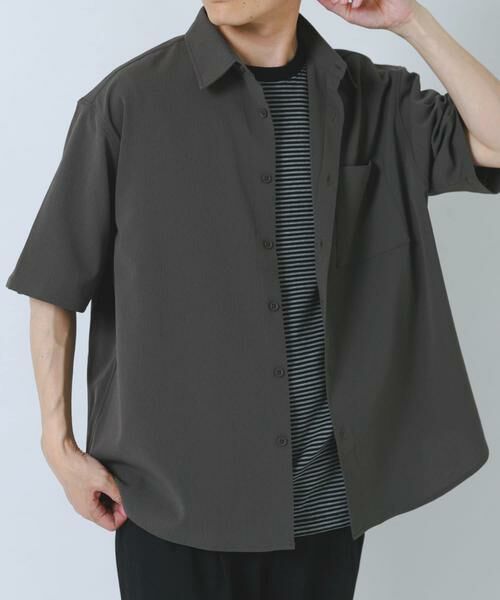 URBAN RESEARCH ITEMS / アーバンリサーチ アイテムズ シャツ・ブラウス | ヨウリュウ レギュラーカラー 半袖シャツ | 詳細26