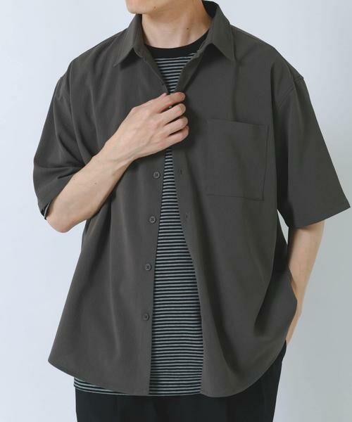 URBAN RESEARCH ITEMS / アーバンリサーチ アイテムズ シャツ・ブラウス | ヨウリュウ レギュラーカラー 半袖シャツ | 詳細27