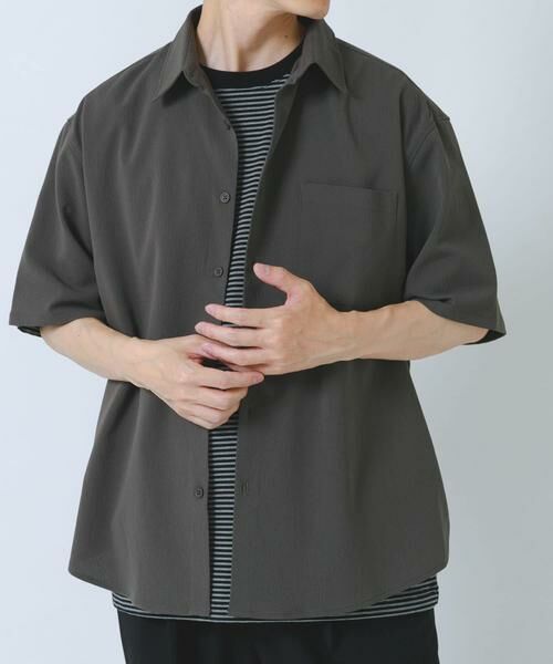 URBAN RESEARCH ITEMS / アーバンリサーチ アイテムズ シャツ・ブラウス | ヨウリュウ レギュラーカラー 半袖シャツ | 詳細28