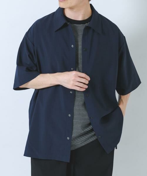 URBAN RESEARCH ITEMS / アーバンリサーチ アイテムズ シャツ・ブラウス | 2wayストレッチスナップ半袖シャツ | 詳細1