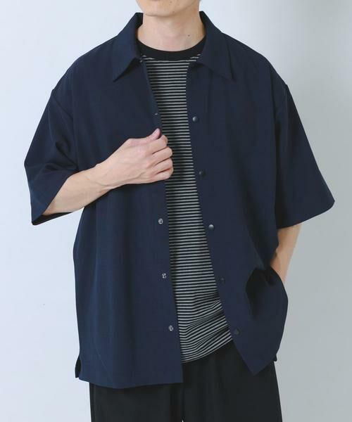 URBAN RESEARCH ITEMS / アーバンリサーチ アイテムズ シャツ・ブラウス | 2wayストレッチスナップ半袖シャツ | 詳細3