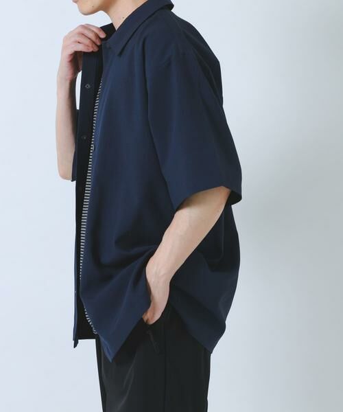 URBAN RESEARCH ITEMS / アーバンリサーチ アイテムズ シャツ・ブラウス | 2wayストレッチスナップ半袖シャツ | 詳細5