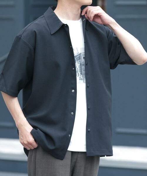 URBAN RESEARCH ITEMS / アーバンリサーチ アイテムズ シャツ・ブラウス | 2wayストレッチスナップ半袖シャツ | 詳細11
