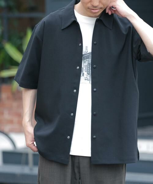 URBAN RESEARCH ITEMS / アーバンリサーチ アイテムズ シャツ・ブラウス | 2wayストレッチスナップ半袖シャツ | 詳細13