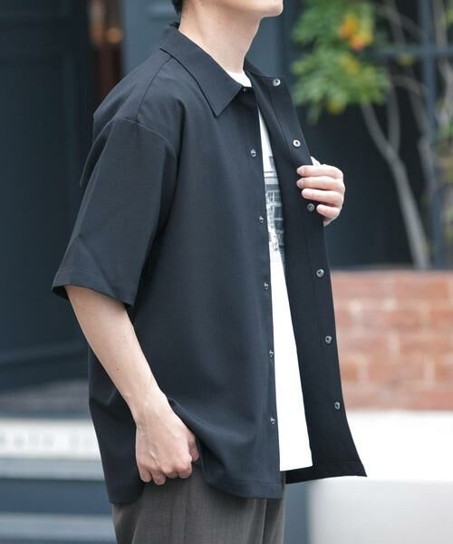 URBAN RESEARCH ITEMS / アーバンリサーチ アイテムズ シャツ・ブラウス | 2wayストレッチスナップ半袖シャツ | 詳細14