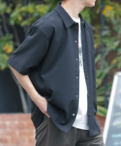URBAN RESEARCH ITEMS / アーバンリサーチ アイテムズ シャツ・ブラウス | 2wayストレッチスナップ半袖シャツ | 詳細15