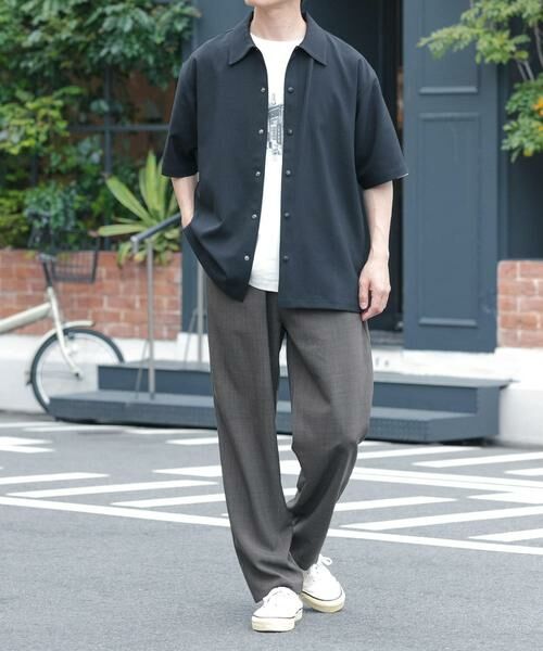 URBAN RESEARCH ITEMS / アーバンリサーチ アイテムズ シャツ・ブラウス | 2wayストレッチスナップ半袖シャツ | 詳細16