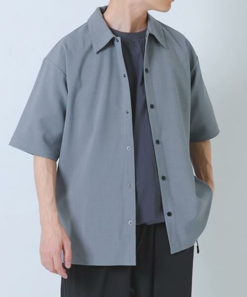 URBAN RESEARCH ITEMS / アーバンリサーチ アイテムズ シャツ・ブラウス | 2wayストレッチスナップ半袖シャツ | 詳細26