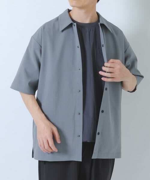 URBAN RESEARCH ITEMS / アーバンリサーチ アイテムズ シャツ・ブラウス | 2wayストレッチスナップ半袖シャツ | 詳細27