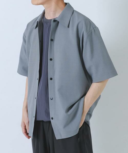 URBAN RESEARCH ITEMS / アーバンリサーチ アイテムズ シャツ・ブラウス | 2wayストレッチスナップ半袖シャツ | 詳細28