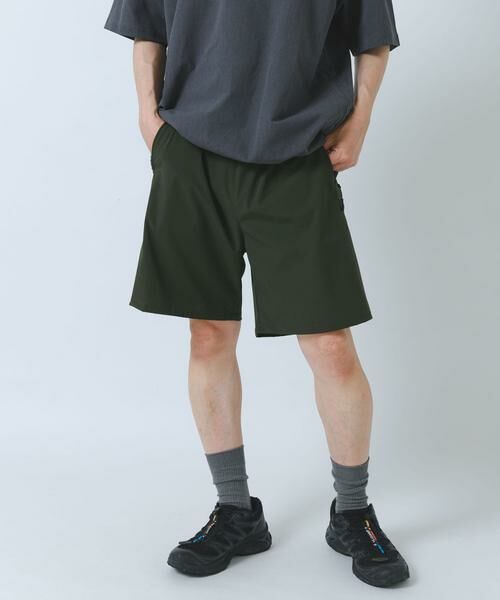 URBAN RESEARCH ITEMS / アーバンリサーチ アイテムズ ショート・ハーフ・半端丈パンツ | 多機能 ナイロンストレッチイージーショーツ | 詳細4