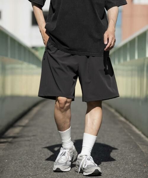 URBAN RESEARCH ITEMS / アーバンリサーチ アイテムズ ショート・ハーフ・半端丈パンツ | 『接触冷感/吸水速乾』多機能 ナイロンストレッチイージーショーツ | 詳細22
