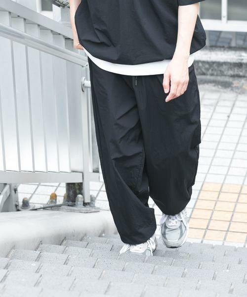 URBAN RESEARCH ITEMS / アーバンリサーチ アイテムズ その他パンツ | 『接触冷感/撥水/イージーケア/UVカット』タスランナイロンイージージョグパンツ | 詳細1