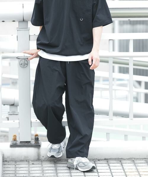 URBAN RESEARCH ITEMS / アーバンリサーチ アイテムズ その他パンツ | 『接触冷感/撥水/イージーケア/UVカット』タスランナイロンイージージョグパンツ | 詳細4