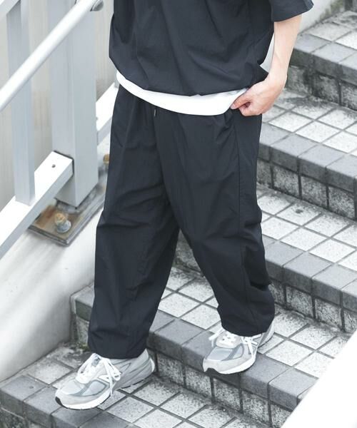 URBAN RESEARCH ITEMS / アーバンリサーチ アイテムズ その他パンツ | 『接触冷感/撥水/イージーケア/UVカット』タスランナイロンイージージョグパンツ | 詳細7