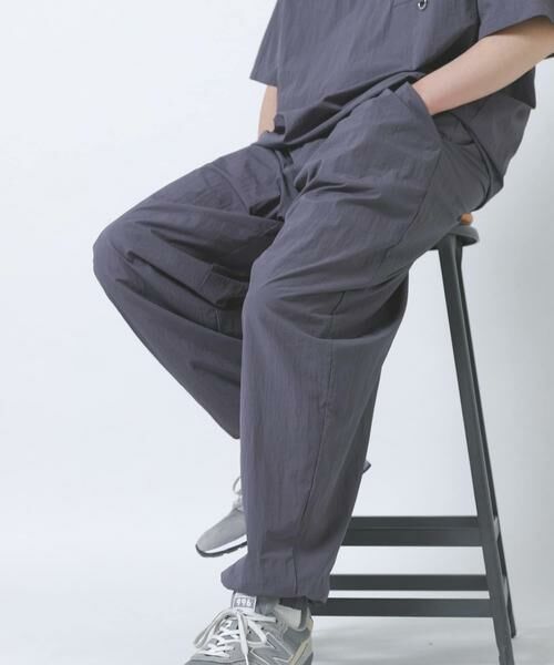 URBAN RESEARCH ITEMS / アーバンリサーチ アイテムズ その他パンツ | 『接触冷感/撥水/イージーケア/UVカット』タスランナイロンイージージョグパンツ | 詳細28