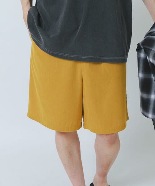 URBAN RESEARCH ITEMS / アーバンリサーチ アイテムズ ショート・ハーフ・半端丈パンツ | サマーコーデュロイ イージーショーツ | 詳細1