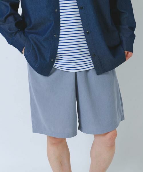URBAN RESEARCH ITEMS / アーバンリサーチ アイテムズ ショート・ハーフ・半端丈パンツ | サマーコーデュロイ イージーショーツ | 詳細13