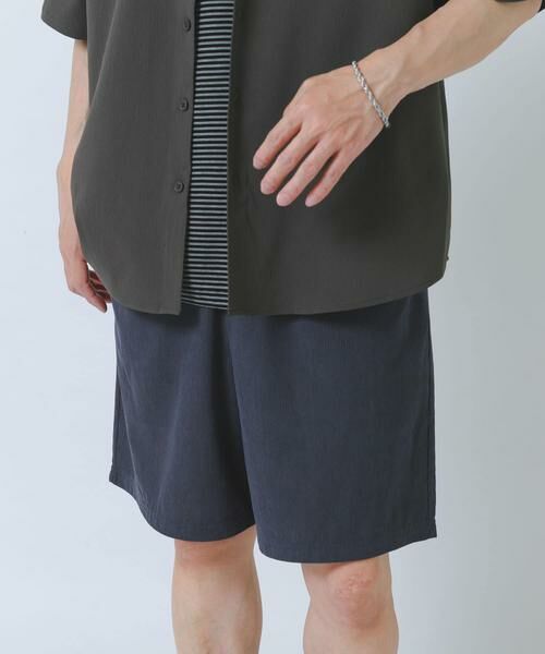 URBAN RESEARCH ITEMS / アーバンリサーチ アイテムズ ショート・ハーフ・半端丈パンツ | サマーコーデュロイ イージーショーツ（チャコールグレー）