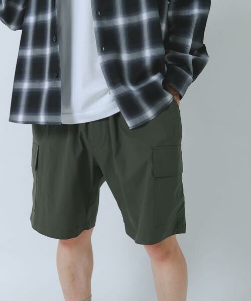 URBAN RESEARCH ITEMS / アーバンリサーチ アイテムズ ショート・ハーフ・半端丈パンツ | 高機能 ウエストイージー カーゴショーツ | 詳細3