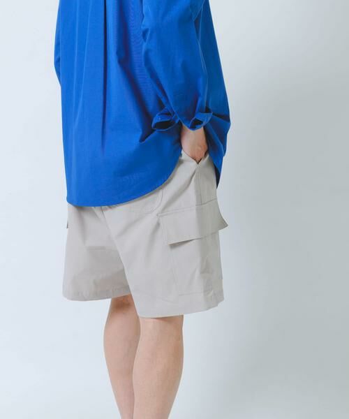 URBAN RESEARCH ITEMS / アーバンリサーチ アイテムズ ショート・ハーフ・半端丈パンツ | 高機能 ウエストイージー カーゴショーツ | 詳細12