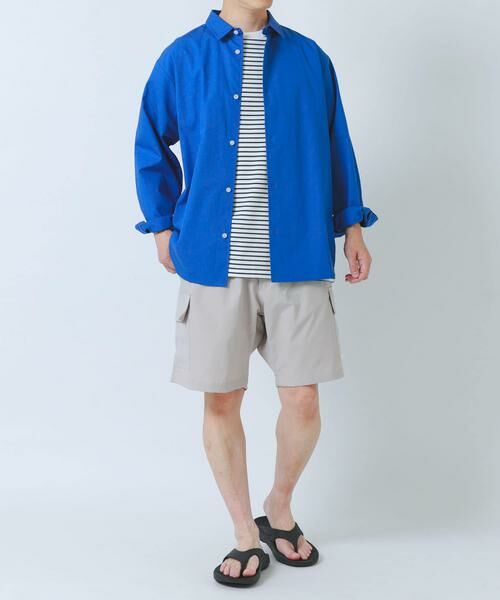 URBAN RESEARCH ITEMS / アーバンリサーチ アイテムズ ショート・ハーフ・半端丈パンツ | 高機能 ウエストイージー カーゴショーツ | 詳細13