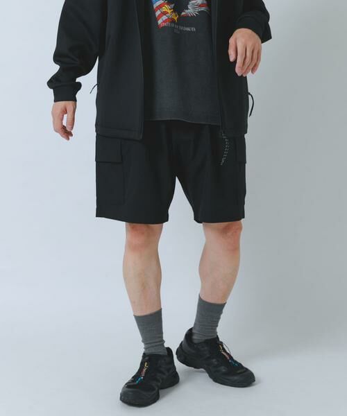 URBAN RESEARCH ITEMS / アーバンリサーチ アイテムズ ショート・ハーフ・半端丈パンツ | 高機能 ウエストイージー カーゴショーツ | 詳細23