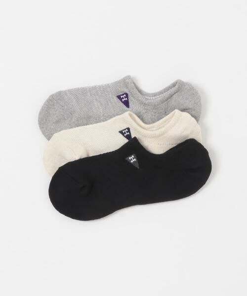 URBAN RESEARCH ITEMS / アーバンリサーチ アイテムズ ソックス | Healthknit　ペナント刺繍 ソックス3P | 詳細1