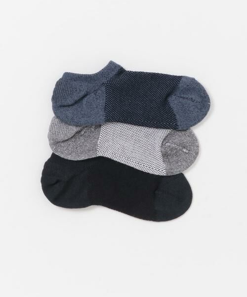 URBAN RESEARCH ITEMS / アーバンリサーチ アイテムズ ソックス | Healthknit　シンカーメッシュ ソックス3P | 詳細2