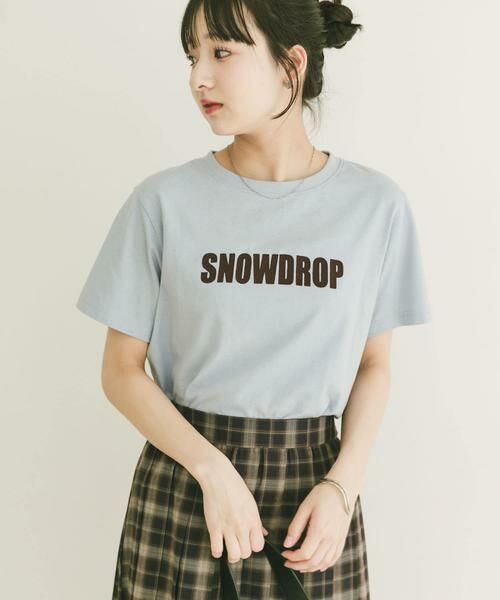 URBAN RESEARCH ITEMS / アーバンリサーチ アイテムズ Tシャツ | フロッキープリントTシャツ | 詳細1