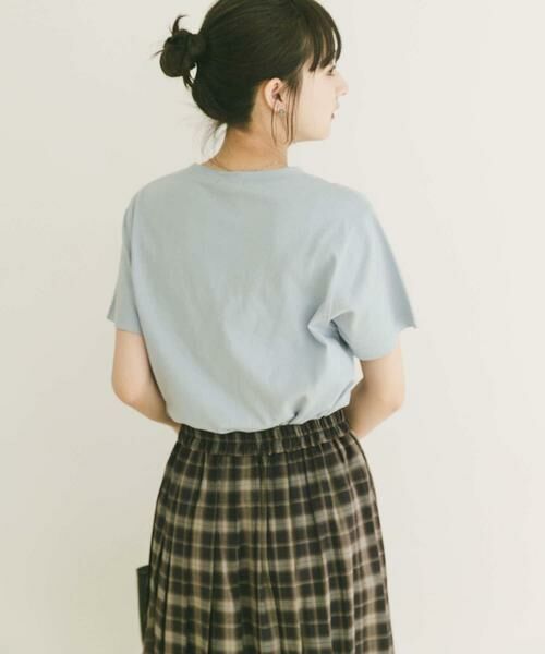 URBAN RESEARCH ITEMS / アーバンリサーチ アイテムズ Tシャツ | フロッキープリントTシャツ | 詳細3