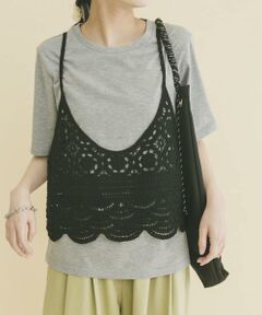 URBAN RESEARCH ITEMS / アーバンリサーチ アイテムズ Tシャツ | ニットビスチェTシャツセット