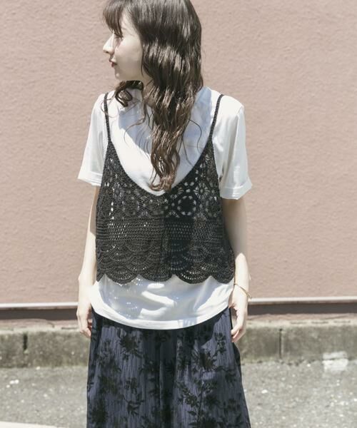 URBAN RESEARCH ITEMS / アーバンリサーチ アイテムズ Tシャツ | ニットビスチェTシャツセット | 詳細3