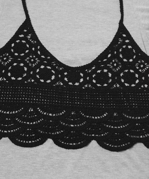 URBAN RESEARCH ITEMS / アーバンリサーチ アイテムズ Tシャツ | ニットビスチェTシャツセット | 詳細17