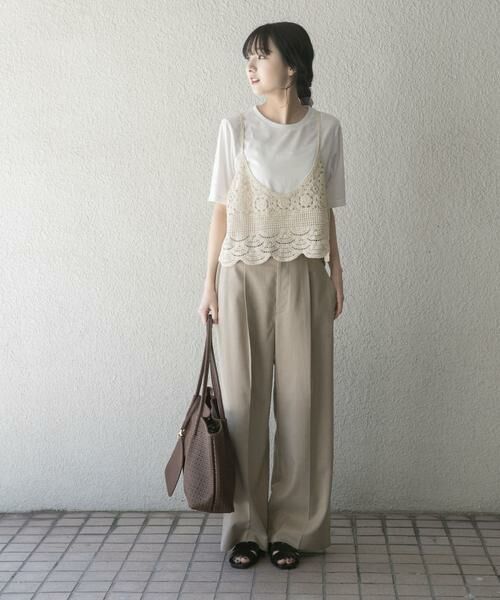 URBAN RESEARCH ITEMS / アーバンリサーチ アイテムズ Tシャツ | ニットビスチェTシャツセット | 詳細20