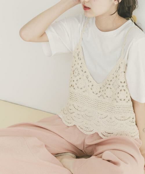 URBAN RESEARCH ITEMS / アーバンリサーチ アイテムズ Tシャツ | ニットビスチェTシャツセット | 詳細21